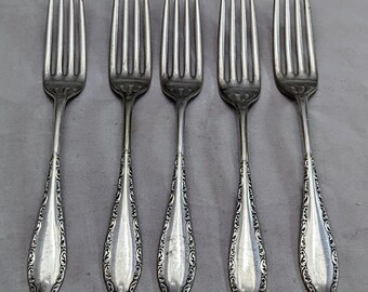 1892 Rogers Brothers Silver Plate Forks...Savoy Pattern