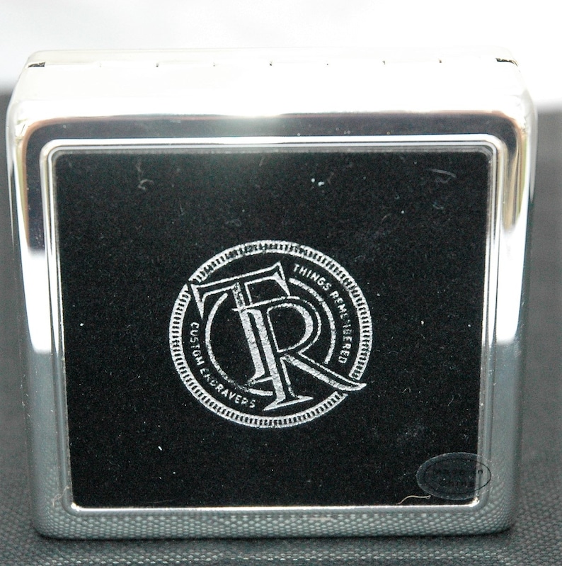 2 Things Remembered Mens Metal Marvin Boxes...jewelry Box...trinket Box