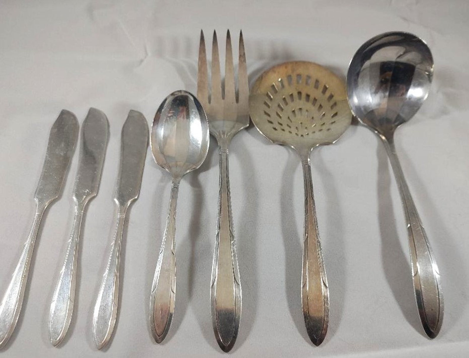 Vitnage Nobility Plate Oneida Silver Silver Plate Flatware Etsy
