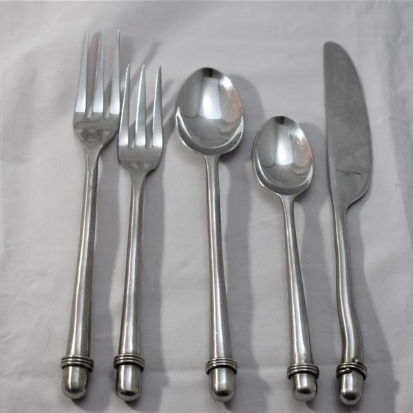 Pier One Imports Stainless Steel Flatware Replacement Pieces...Tadpole Pattern