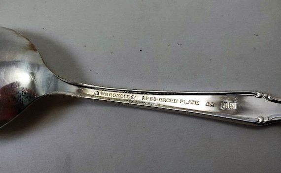 Wm rogers deals reinforced plate silverware