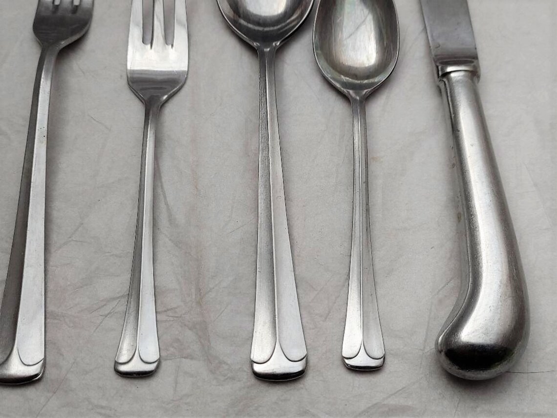 Vintage Ekco Eterna Colonial Richmond Stainless Steel Flatware Etsy