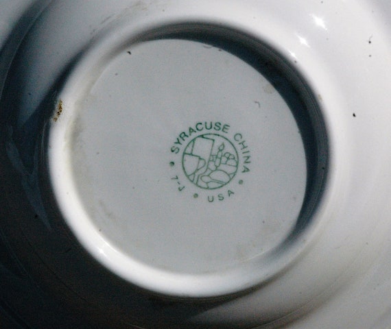 Vintage Syracuse China Bowlsrailroad/restaurant Ware
