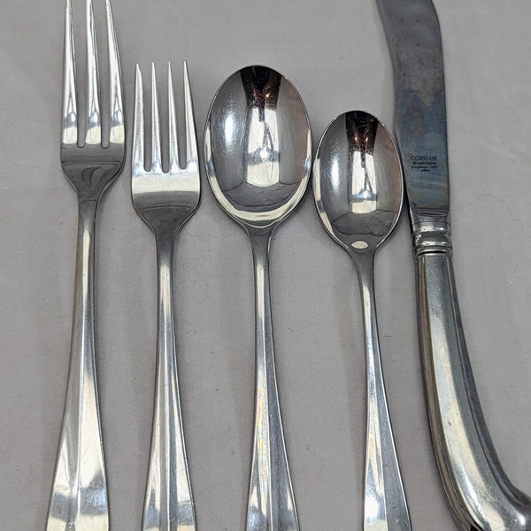Gorham Silver Stainless Steel Flatware Replacement Pieces... Colonial Tipt Pattern