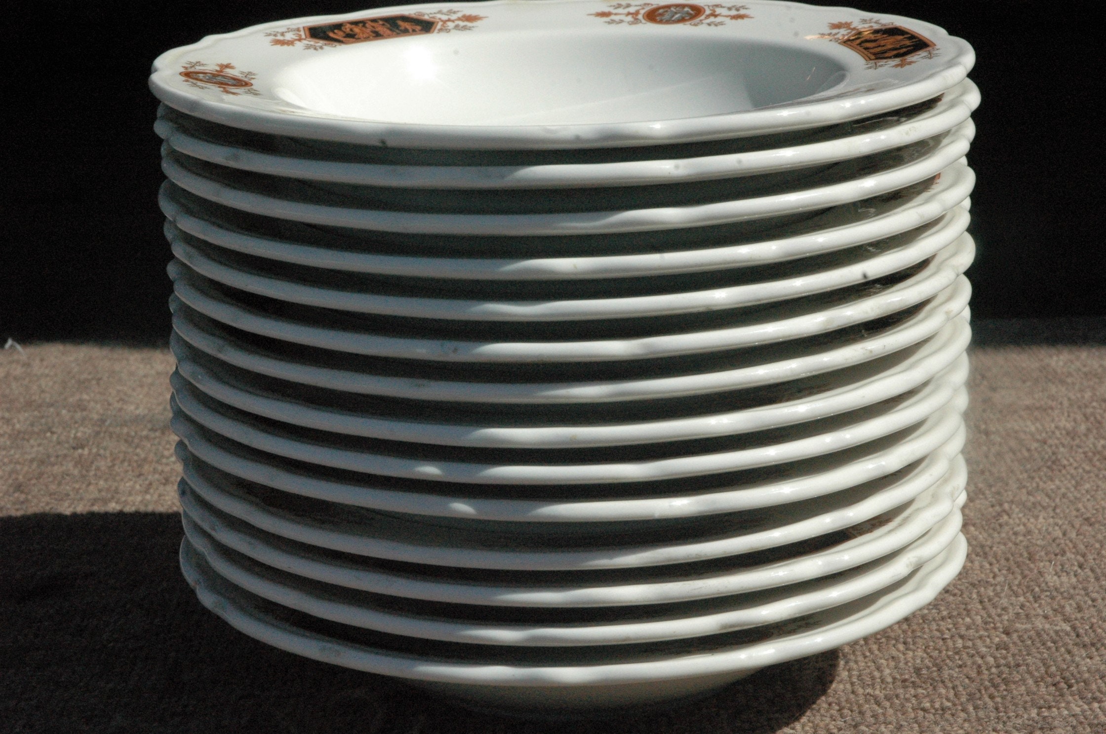 Vintage Syracuse China Bowlsrailroad/restaurant Ware