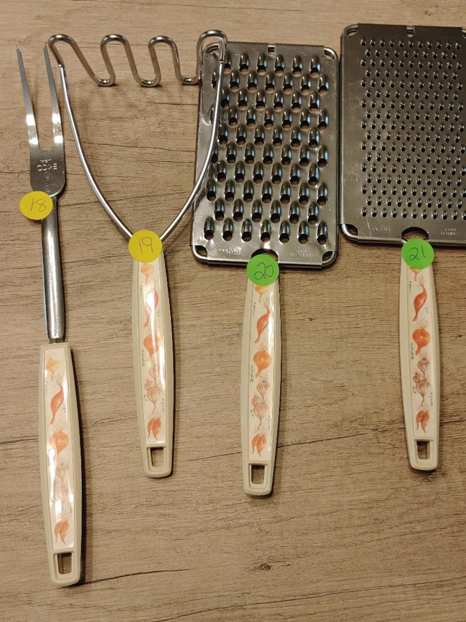 Vintage Ekco Stainless Steel Kitchen Utensils...25 Piece Etsy