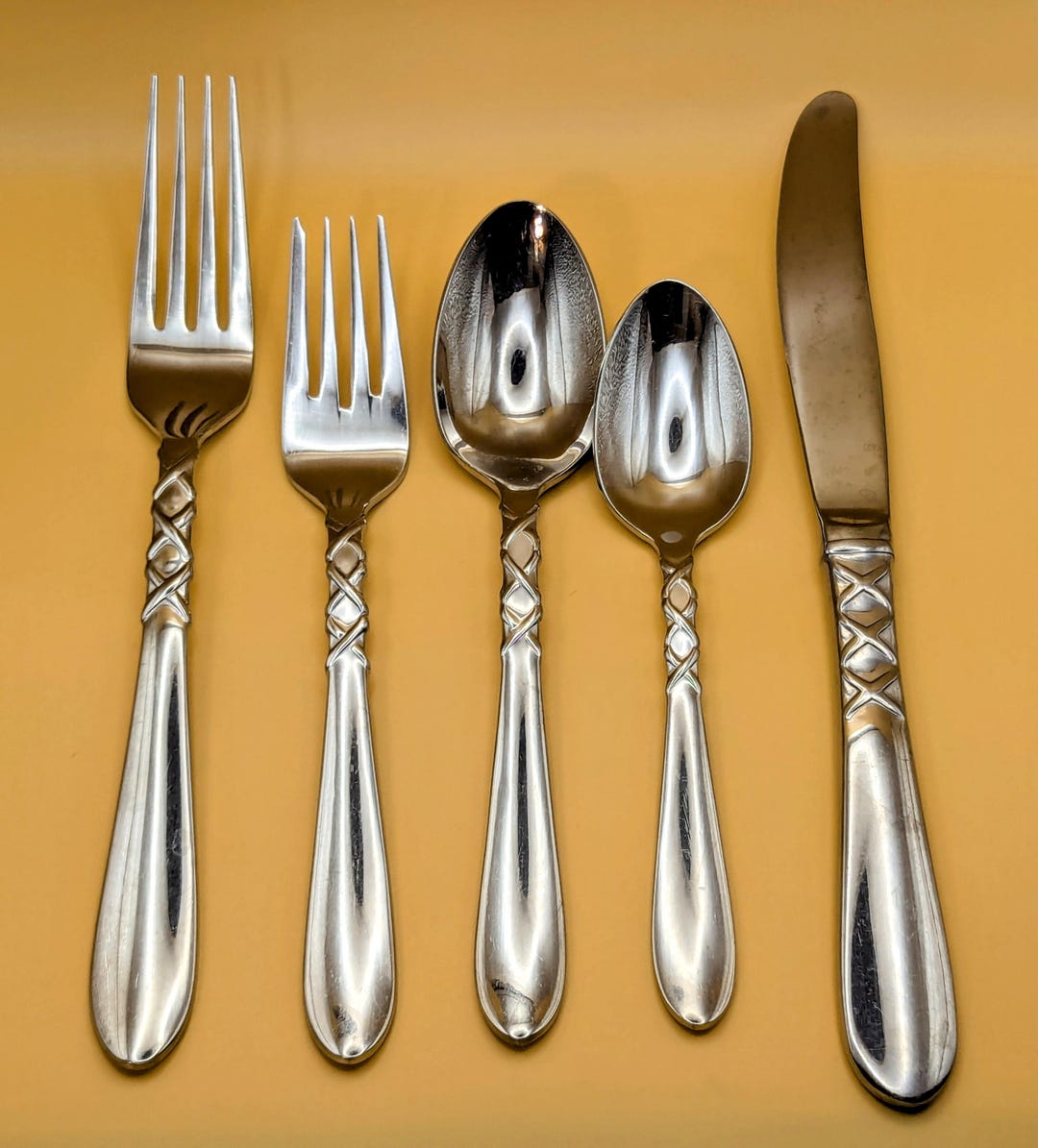 Gorham Stainless Steel Flatware Replacement Pieces...ballet Ribbon ...