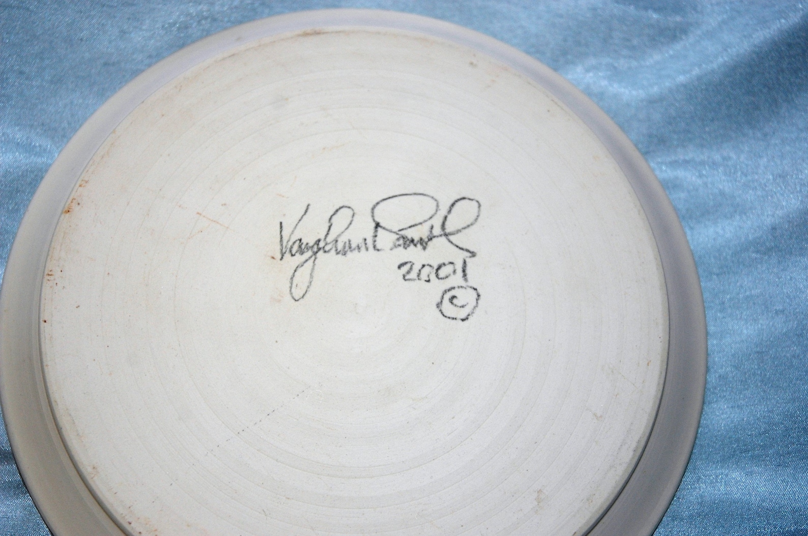 2 Westcote Bell Art Pottery Plates Vaughan L Smith Signed By Etsy