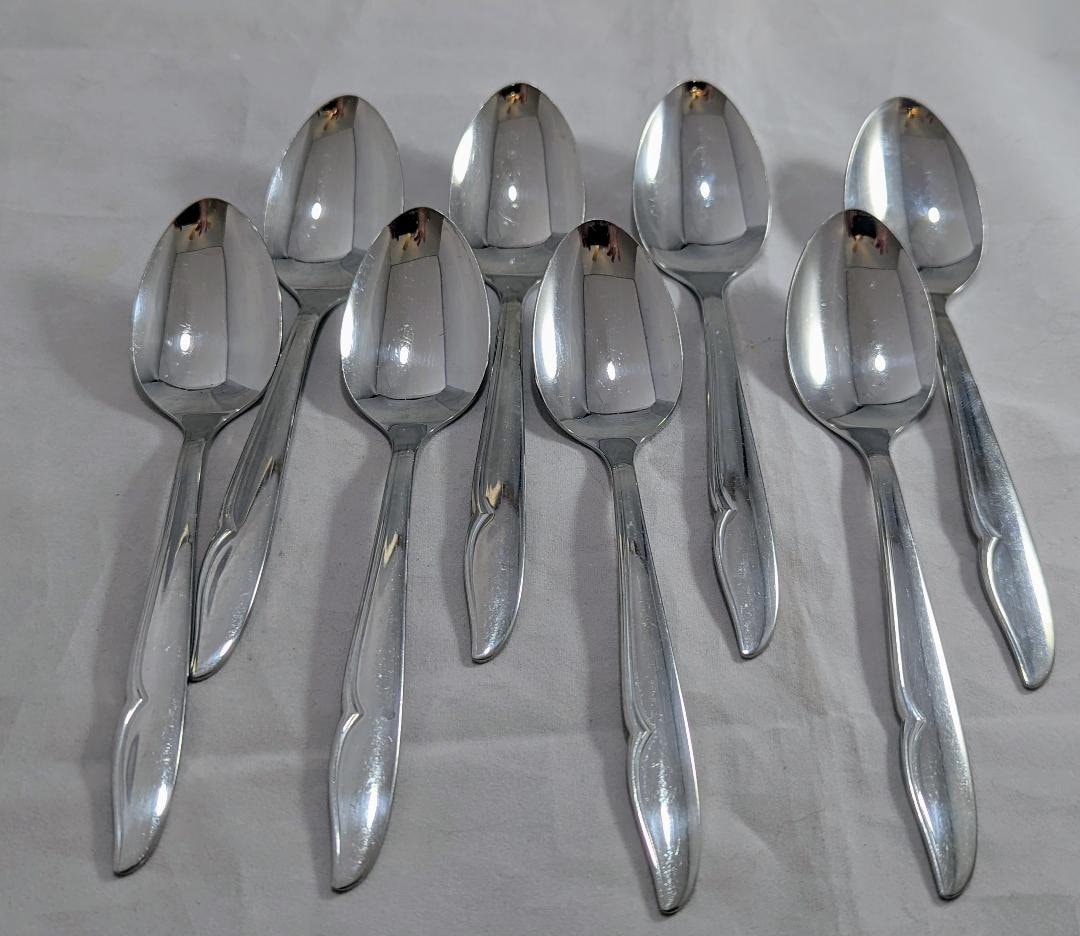 Onedacraft Deluxe Chateau Stanless Servng Fork and Spoon Par