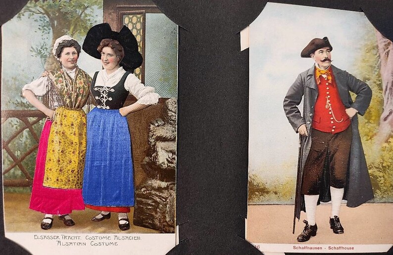 Ethnic Unused Postcard Lot Costumes Landmarks Religious Antique Vintage ...