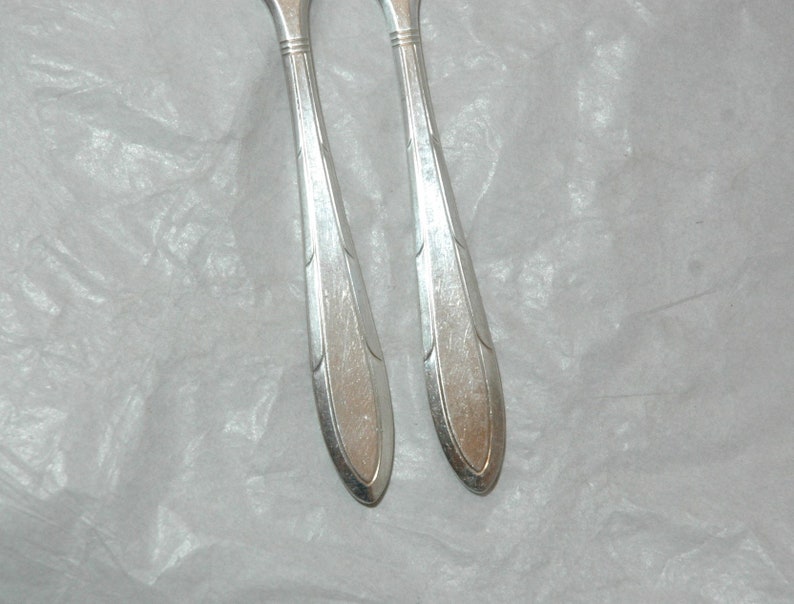 Vintage Oneida Silver/nobility Plate Silver Flat Handle Butter Spreader