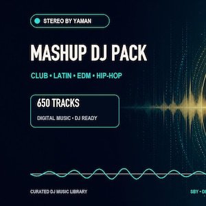 Mashup DJ Pack | 650 Club, Latin, EDM & Hip-Hop Edits