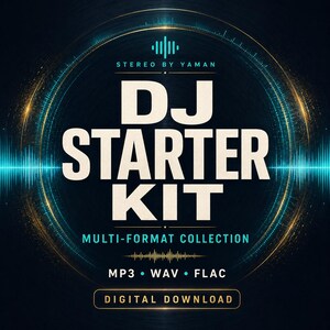 DJ Starter Kit: MP3, WAV & FLAC Music Library, Digital Download