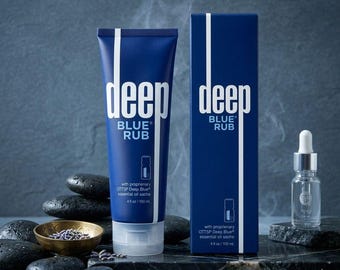 Ungüento Deep Blue con mezcla patentada de aceites esenciales Deep Blue 120 ml