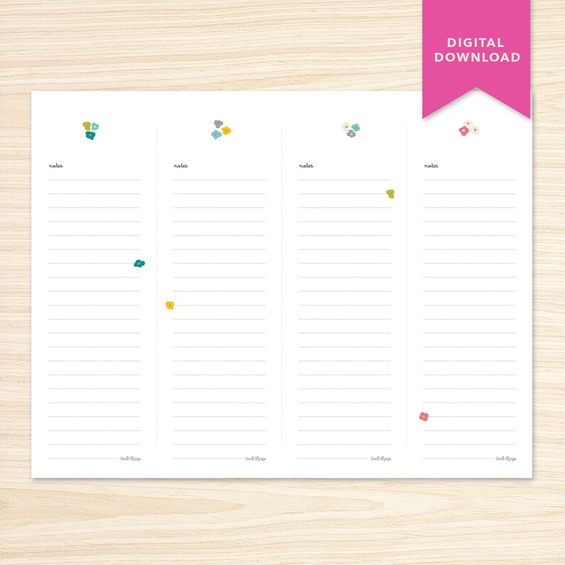 2023-bookmark-calendar-printable-today-is-a-good-day-etsy
