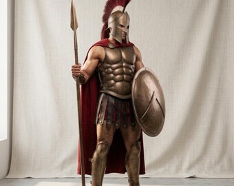 Handgefertigte spartanische Armschienen aus antikem Messing, Armschienen für antike griechische Krieger, mittelalterliche korinthische Rüstung für Cosplay, König Leonidas' Armschutz