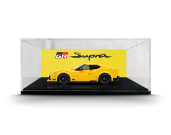 Toyota GR Supra Acrylic Display Case - Speed Champion