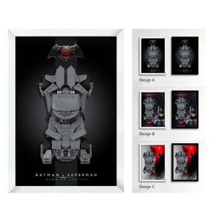 Display Frame for Lego Batman vs Superman Batmobile #76331