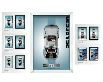 Display Frame for Lego Time Machine from Back to the Future #77256