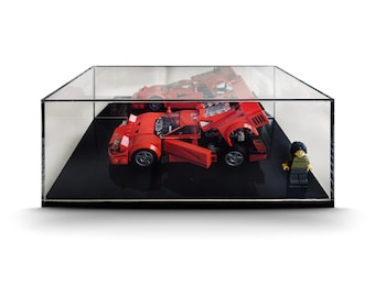 Mirror Backing Acrylic Display Case - Speed Champion