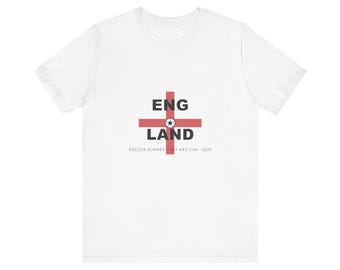 Maglia da calcio retrò dell'Inghilterra, t-shirt per tifosi estate 2026