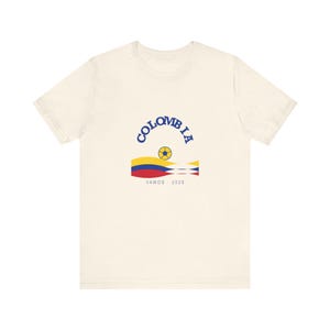 Retro Colombia Soccer Graphic Tee, Vamos 2026 Futbol Shirt