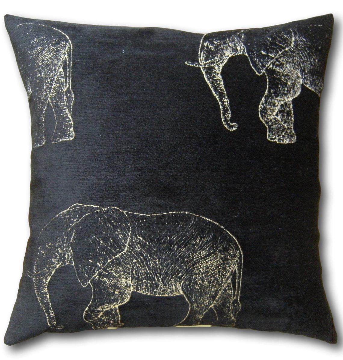 Designer Cushion Covers Handmade in Fryett Grey or Black Etsy
