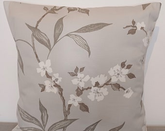 Cushions/Covers Handmade in Laura Ashley Fabric - Clarissa Marble - Floral Design - Satin Feel - Customizable - Made in UK