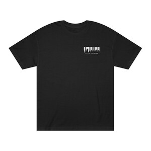 404-Fehler – Mensch nicht gefunden – T-Shirt | Tech-Humor-T-Shirt, Glitch-Barcode-Design