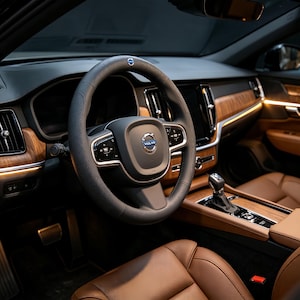 Protège-volant personnalisé pour voitures Volvo, compatible avec tous les modèles de véhicules Volvo