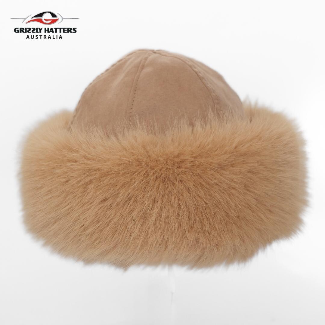 RUSSIAN STYLE Fur Hat, Elegant Warm Cossack Hat, Possum Imitation
