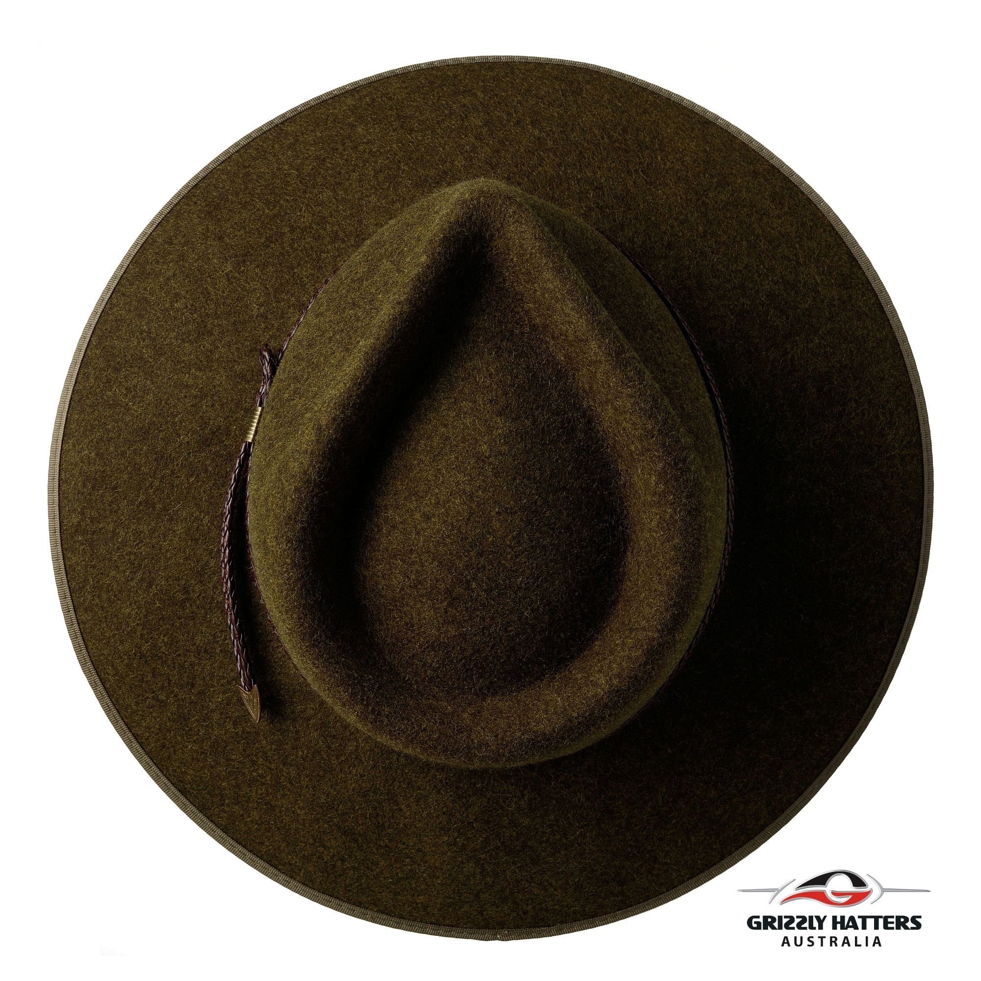 THE WELLINGTON Wide Brim Fedora Hat Made From Australian Merino
