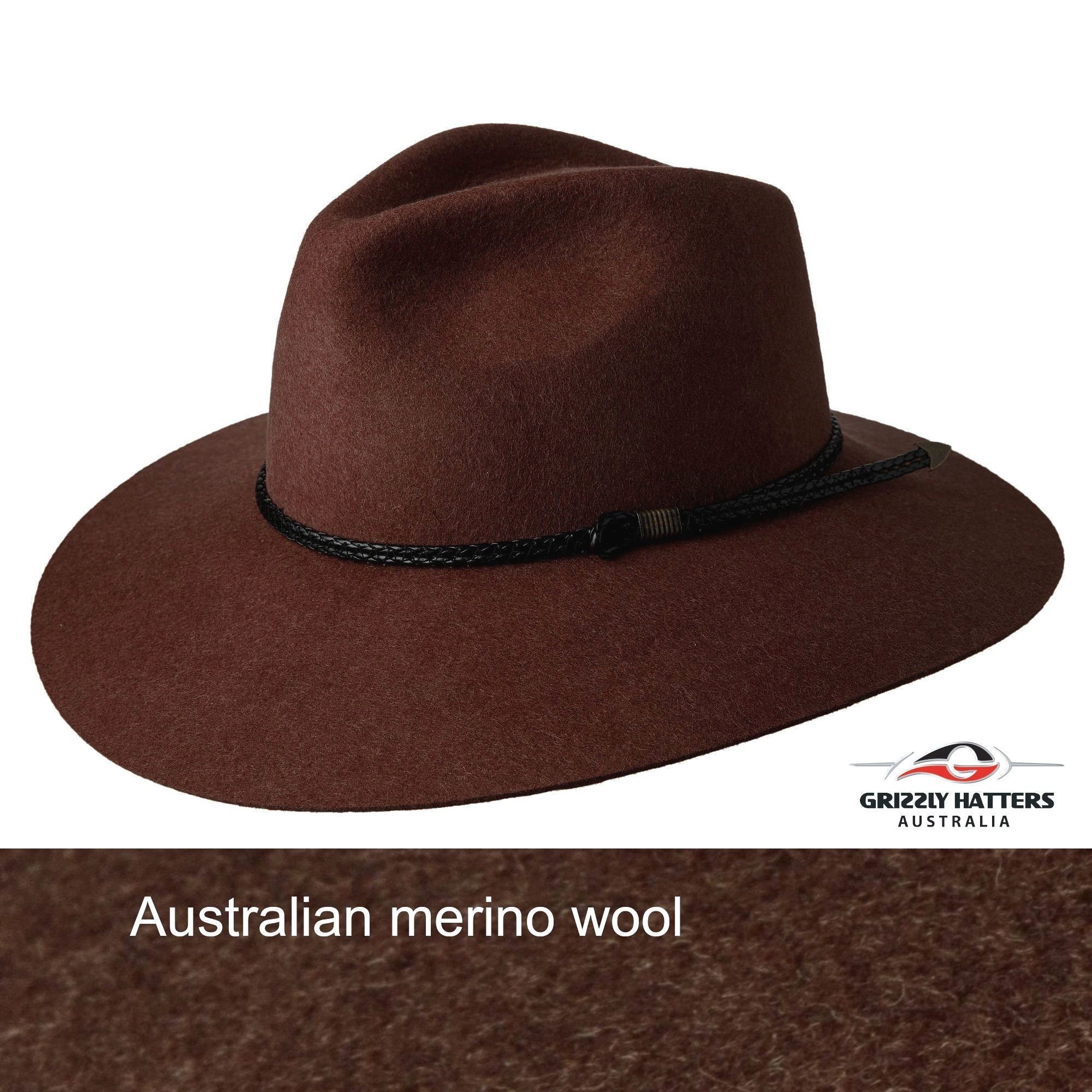 THE SALAMANCA Wide Brim Fedora Hat Made 