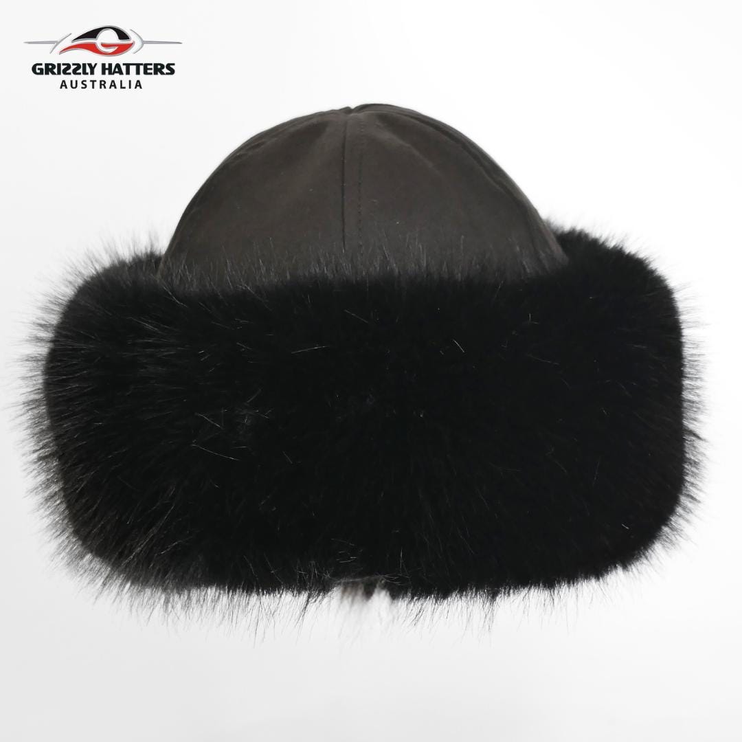 RUSSIAN STYLE Fur Hat, Elegant Warm Cossack Hat, Possum  display picture 1