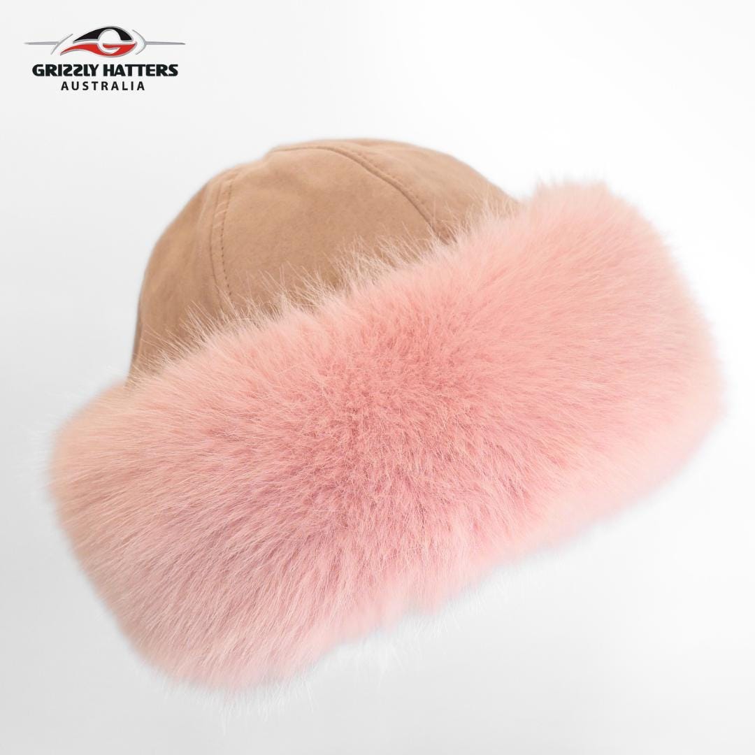 帽子 ikumi fake fur cap RUSSIAN STYLE Fur Hat, Elegant Warm Cossack Hat, Possum Imitation