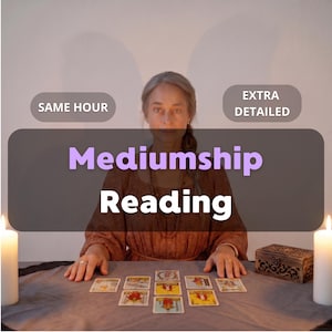 Mediumskapsläsning samma timme, kontakt med nära och kära i anden, kanaliserade andliga budskap, vägledning om frid och tröst