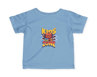 Kids Zone Apple Back to School Toddler T-Shirt, Pop-Art First Day Outfit