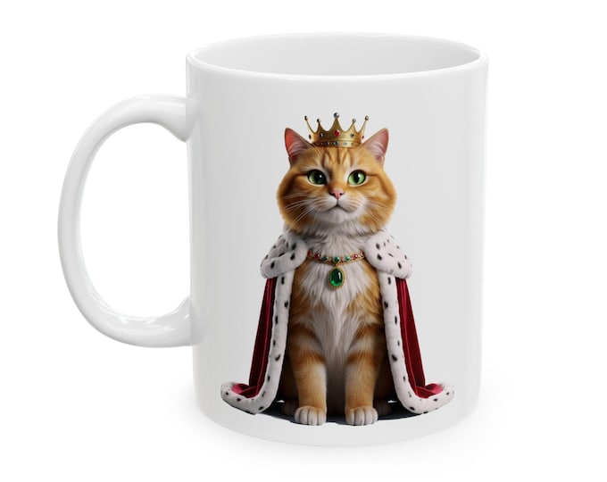 Elegant Victorian Lady Illustration Mug | Ceramic Coffee Cup