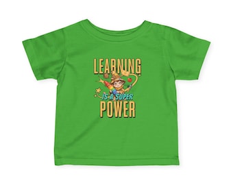 Wizard Student Shirt, Learning Super Power Tee, Back to School Outfit