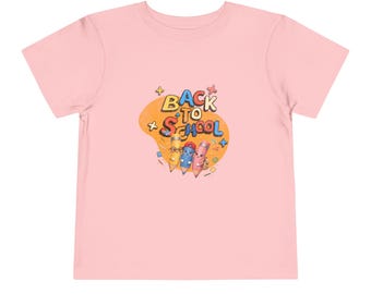 Back to School Pencil Kids T-Shirt: Colorful First Day Outfit, Toddler Preschool Tee