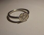 silver pentagram ring