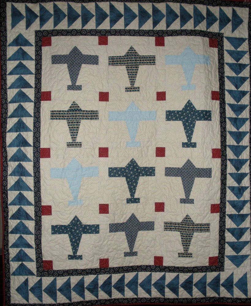 Airplane Quilt Pattern - Crib Size - Digital Download - Etsy