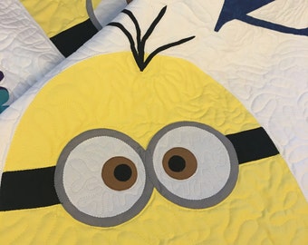 Minions Quilt - FREE SHIPPING to continental US