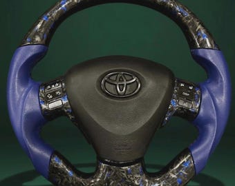 Forged Carbon Fiber Steering Wheel for Toyota Corolla S 2009–2013