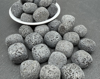 Natural Lava Stone – Grounding Volcanic Gemstone, Porous Texture