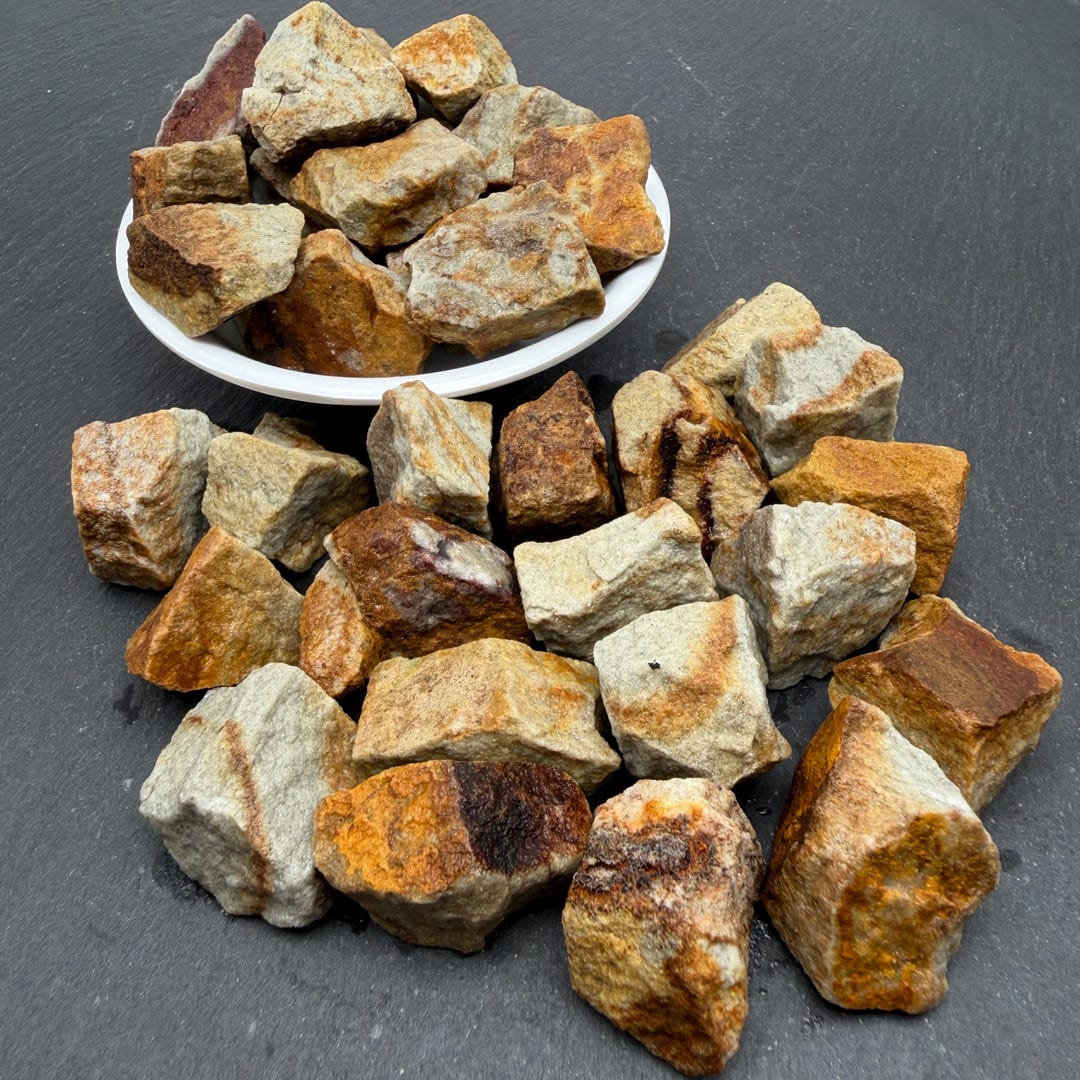 Large Rocks Uk Desert Raw Sandstone - Rough Crystal, Collection Mineral Gift, Gemstone ...