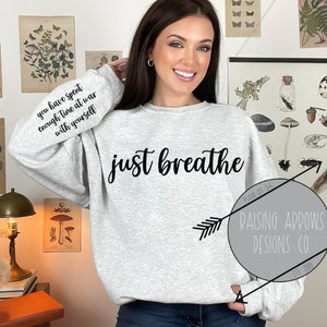 Just Breathe you have spent enough time at war with yourself PNG