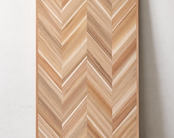 Unfinished Chevron Acacia Wood Butcher Block Countertop, Multiple Sizes Available