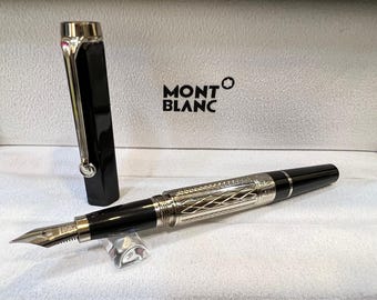 Vintage Montblanc Writers Edition William Shakespeare Fountain Pen Free Shipping