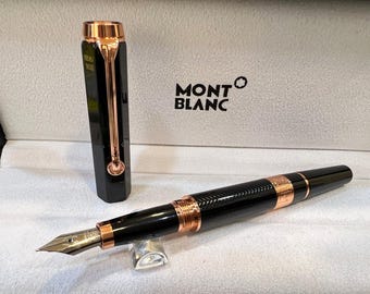 Vintage Montblanc Writers Edition William Shakespeare Fountain Pen Free Shipping